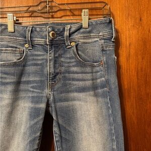 American Eagle Outfitters Classic Blue Straight Leg Jeans